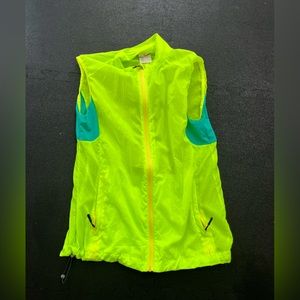 High visibility athletic vest.